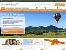 Tablet Screenshot of goldenmoments.pt